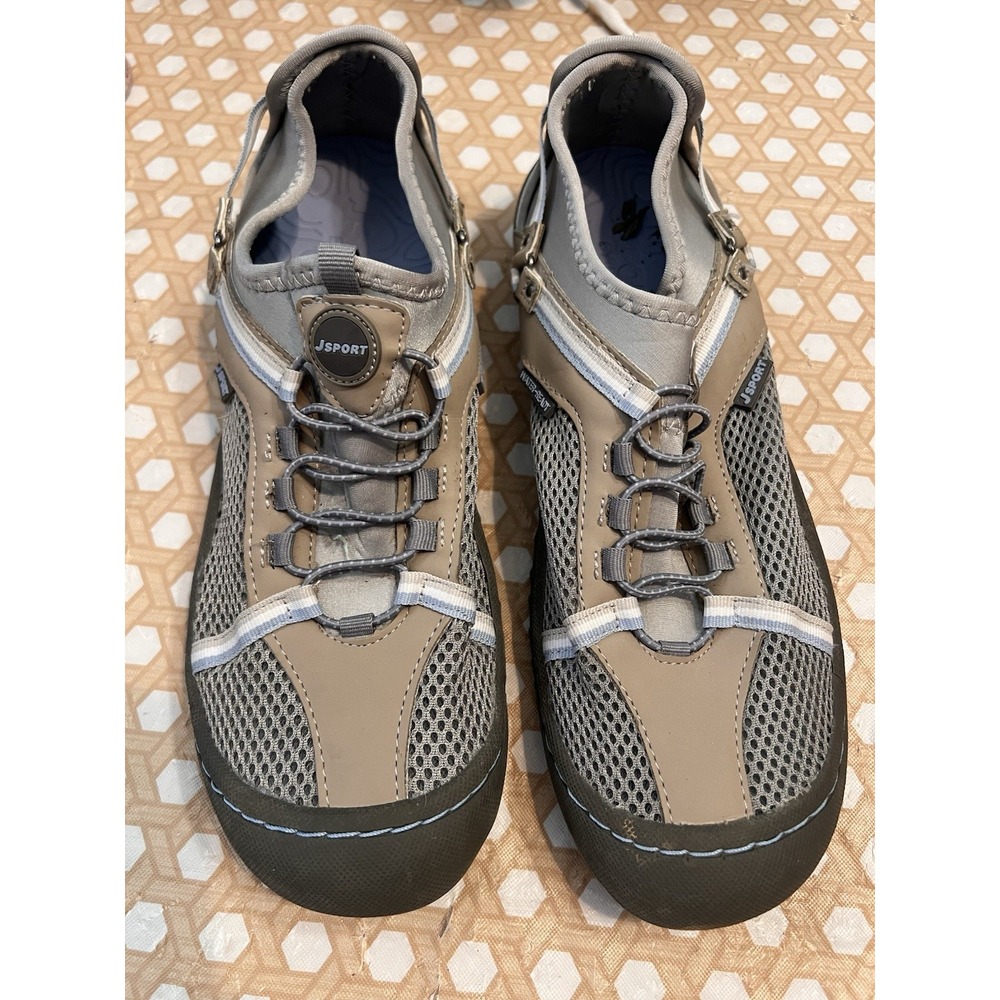 J Sport  Jambu Women's Size 8M  Gray Slip-On Outdoor Sport Shoes